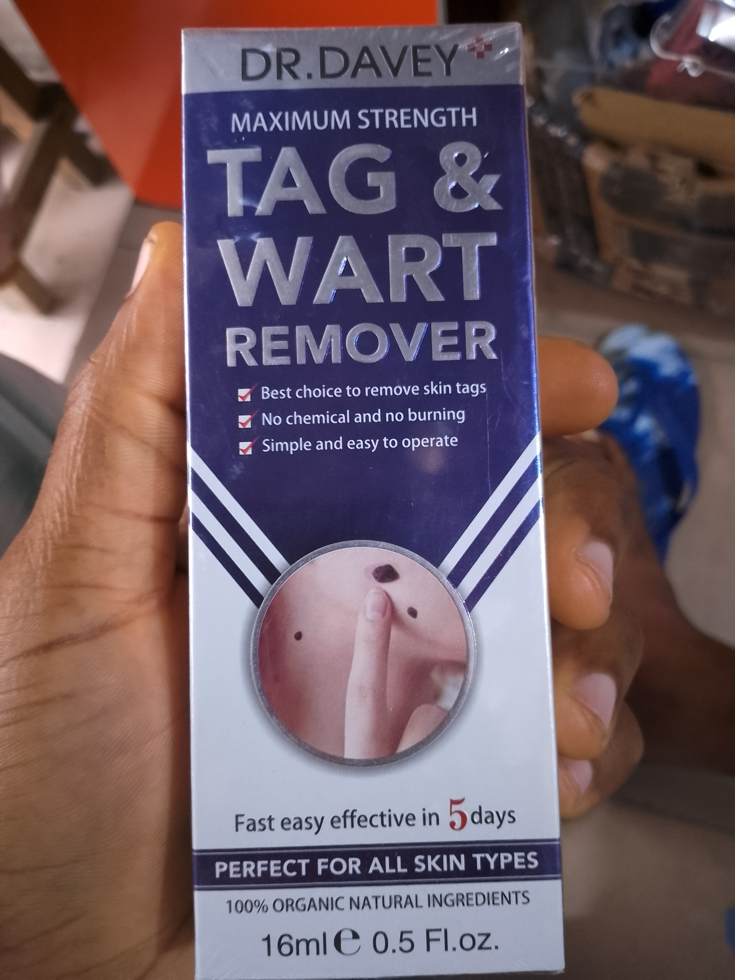 Tag and wart remover